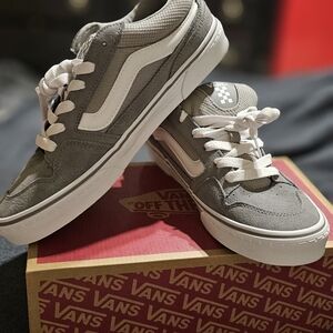 Vans Kids Gray Sneakers